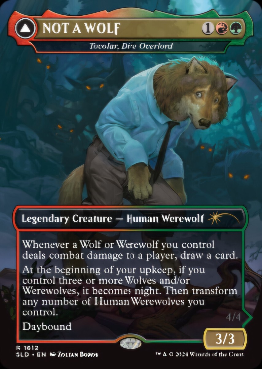 Secret Lair Drop: Featuring: Not a Wolf - Non-Foil - | eBay Secret Lair Drop: Featuring: Not a Wolf - Non-Foil - | eBay