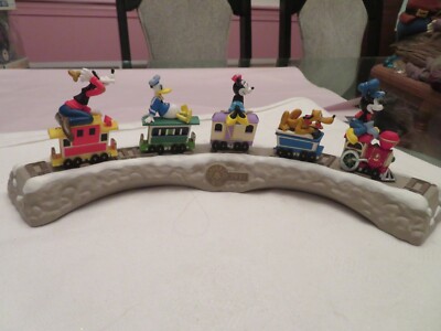 Hallmark MICKEY EXPRESS ホールマーク 5個フルセット Hallmark 1998 MICKEY MOUSE EXPRESS Train 5 pc. Ornament Set, Merry