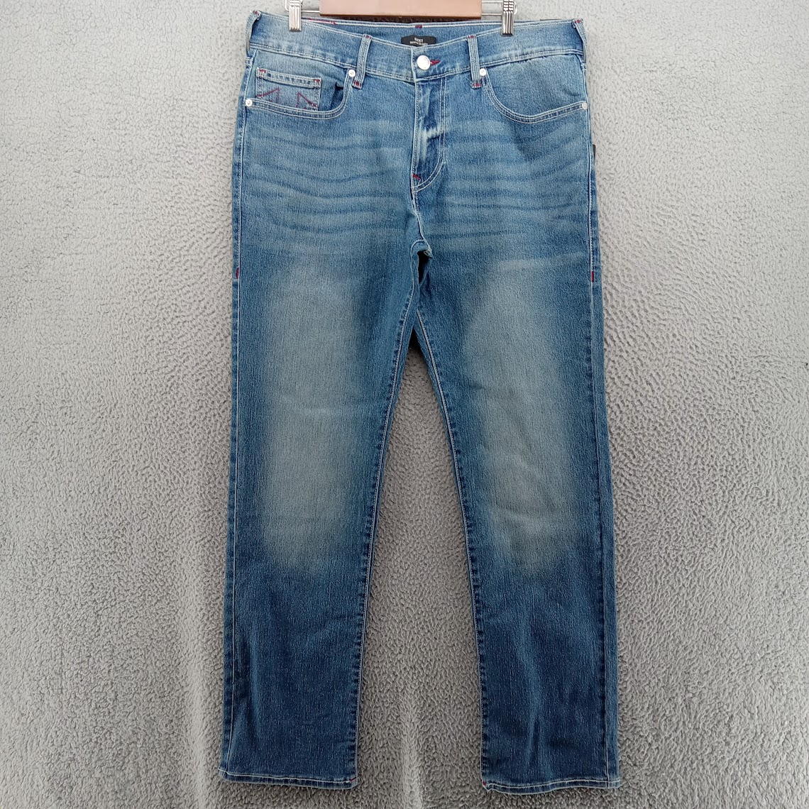 True Religion Jeans Mens 36x34 Blue Medium Wash Ricky Relaxed