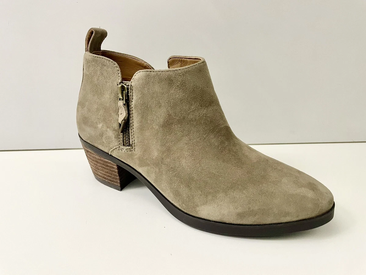 Vionic Womens Anne Boot Size 8.5 Tan Suede Snakeskin Bootie  Vionic Anne Womens Suede Bootie Size 10 main image 1