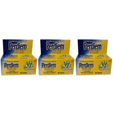 Perdiem Sennosides Stimulant Laxative Constipation Overnight Relief 60ct 3 Pack