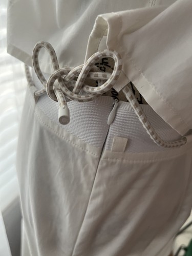 Hermes Robe évasée à étages Dress in Blanc White SS23 size 38 Store Price - Picture 11 of 18