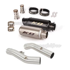 For Yamaha FJR 1300 2001-2023 Exhaust System Middle Connection Pipe 51mm Muffler