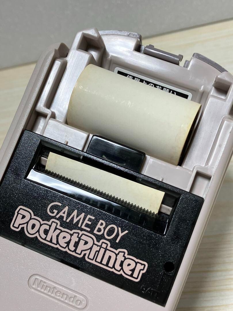任天堂 - Nintendo ゲームボーイ PocketPrinter Nintendo Gameboy Color Console Pocket Printer Camera Red Set