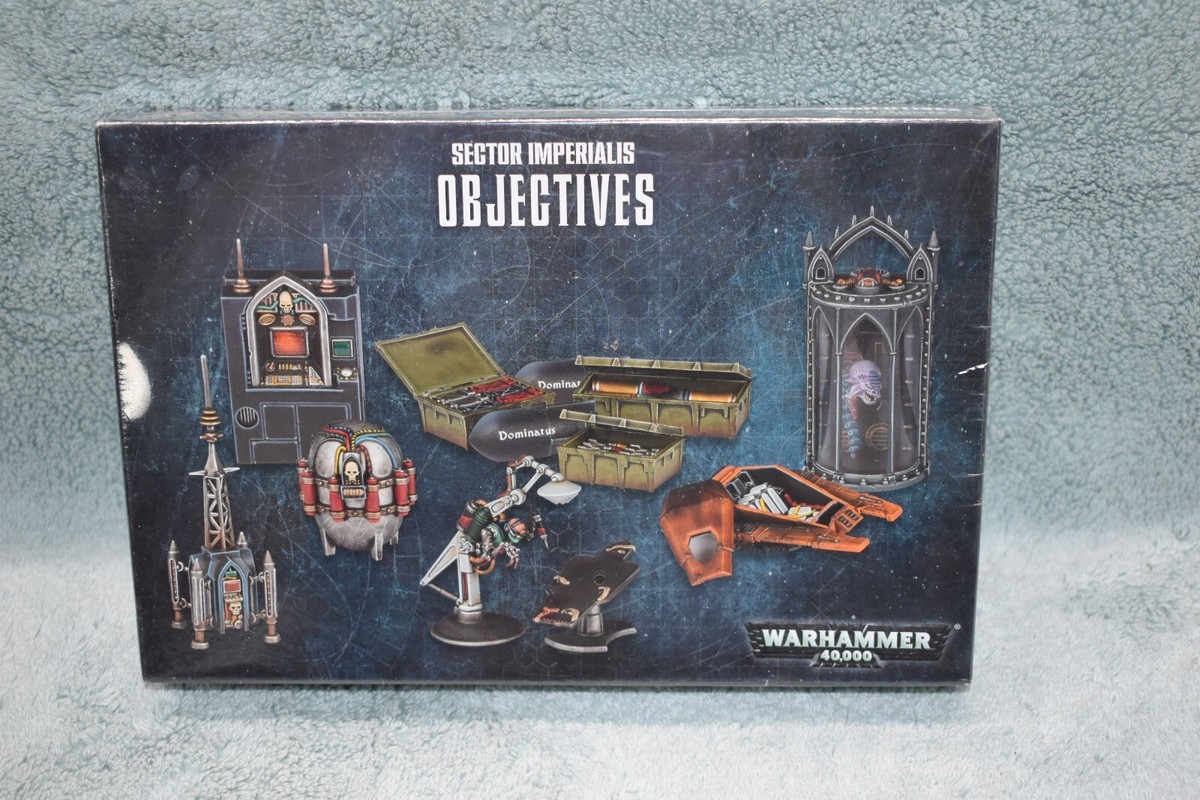Warhammer 40K Sector Imperialis Objectives: 2017 Sealed NEW IN