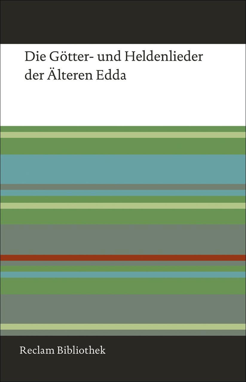 Die Götter- Und Heldenlieder Der Älteren Edda Arnulf Krause