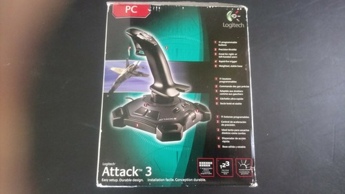 Logitech Attack 3 Joystick 11 Programmable Buttons (J-UJ18) - Picture 6 of 8