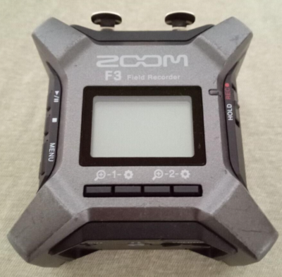 Zoom F3 Field Recorder 2 Channel Input 32bit Float Recording XLR2