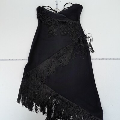 KAREN MILLEN Dress 8 Black Womens Sleeveless Knee Length Petite Fringe Party | eBay UK KAREN MILLEN Dress 8 Black Womens Sleeveless Knee Length Petite Fringe Party | eBay UK