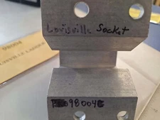 LOUISVILLE LADDER 98004 REPLACEMENT HAND RAIL/STANCHION SOCKET ONLY Free Ship..