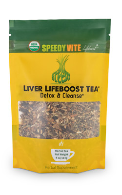 SpeedyVite  Liver LifeBoost  Tea USDA Organic (4oz/8oz/28teabags) Detox, USA