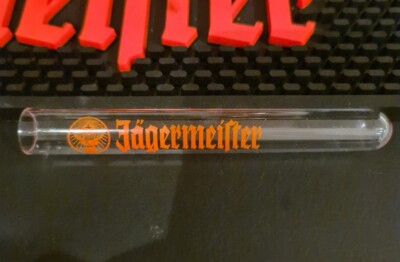 Jägermeister Reagenzglas - 50 Stück - Tooter Kunststoff Schnapsglas Shotglas