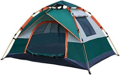 1/2/3 Person Two Door Window Automatic Tent, Easy to Set up Dome Tent,... 