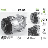 Valeo Kompressor Klimaanlage FüR Alfa Romeo 147 937 Spider 916S_ 932_ Fiat