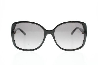 Valentino Square Butterfly Sunglasses Black Italy 203 V609S 001 130mm *SCRATCHED