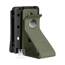 KRYDEX Tactical Headset Hanger Holder Belt Clip Ranger Green for IPSC USPSA IDPA