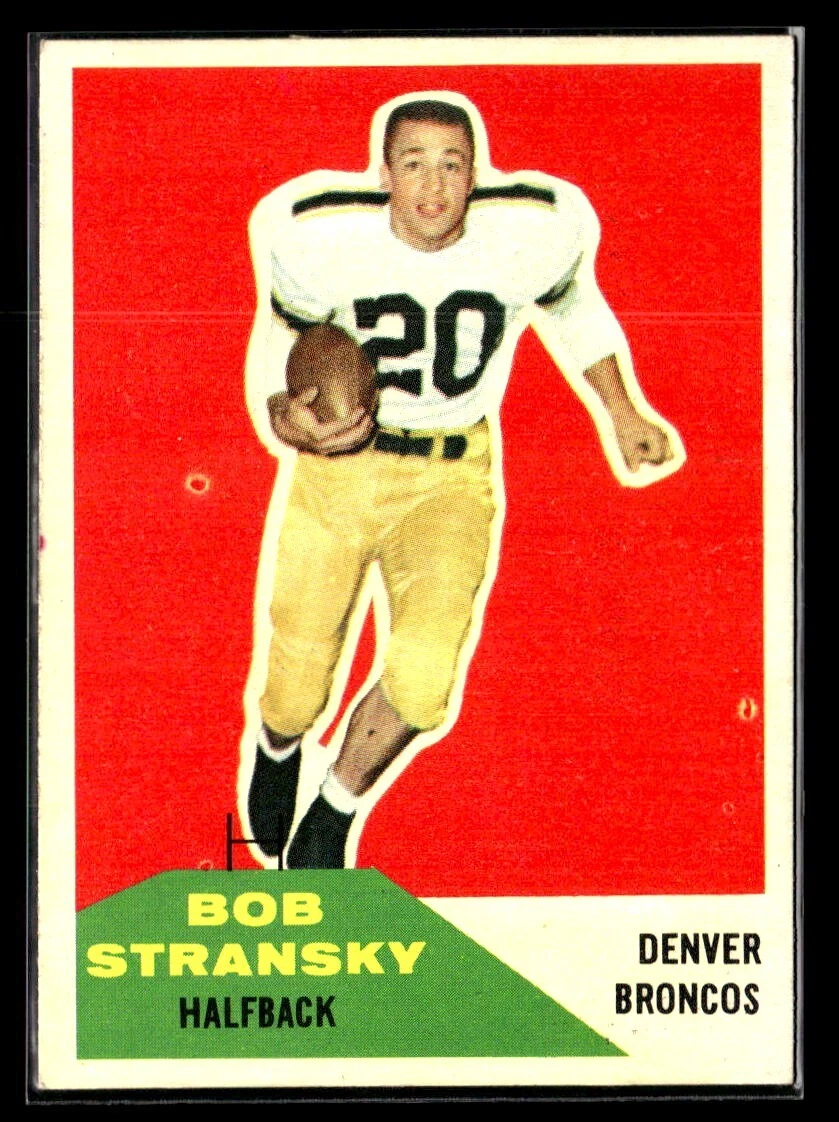 1960 Fleer #10 Bob Stransky - EX/NM Set Break! RC