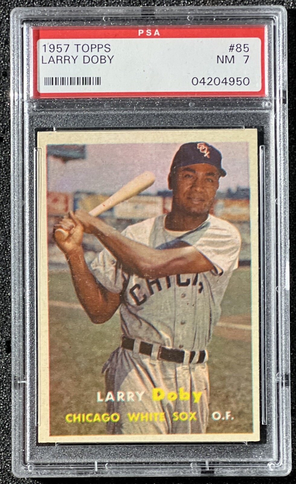 1957 Topps Larry Doby #85 PSA 7 NM
