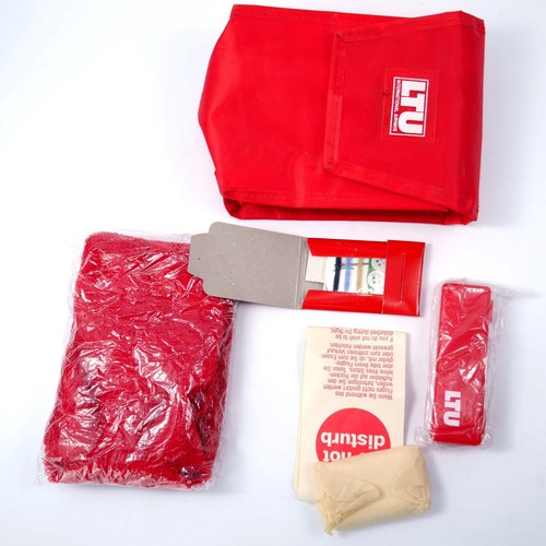 Vtg LTU International Airways Travel Kit | Socks, Soap, Toothbrush, Sewing Kit - Picture 6 of 7