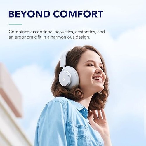 soundcore by Anker Space Q45 Adaptive Noise Cancelling Headphones, Reduce Noise - Picture 6 of 7