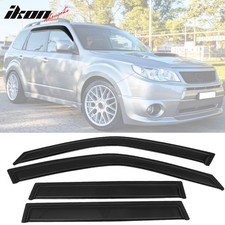 Fits 09-13 Subaru Forester Acrylic Window Visor Vent Rain Guard Deflector 4pcs