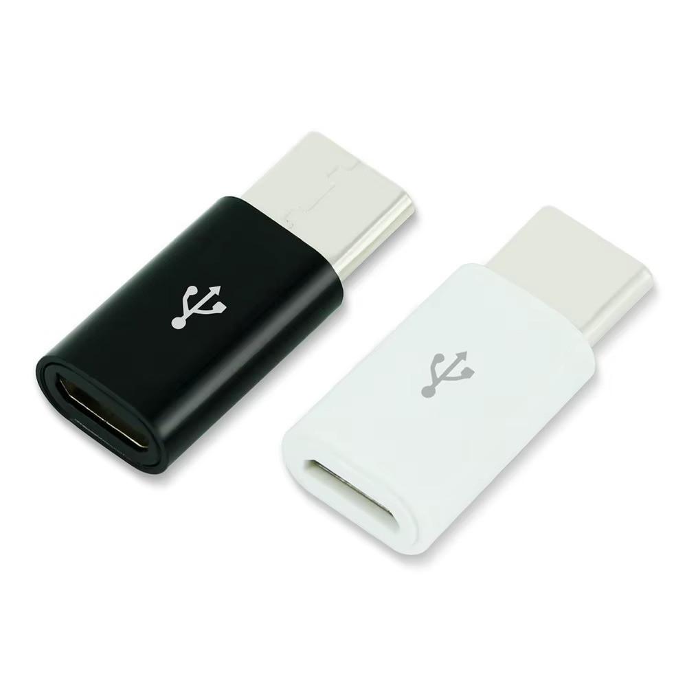 Micro USB Female to Type C Male Adapter Converter Micro-B to USB-C Connector
