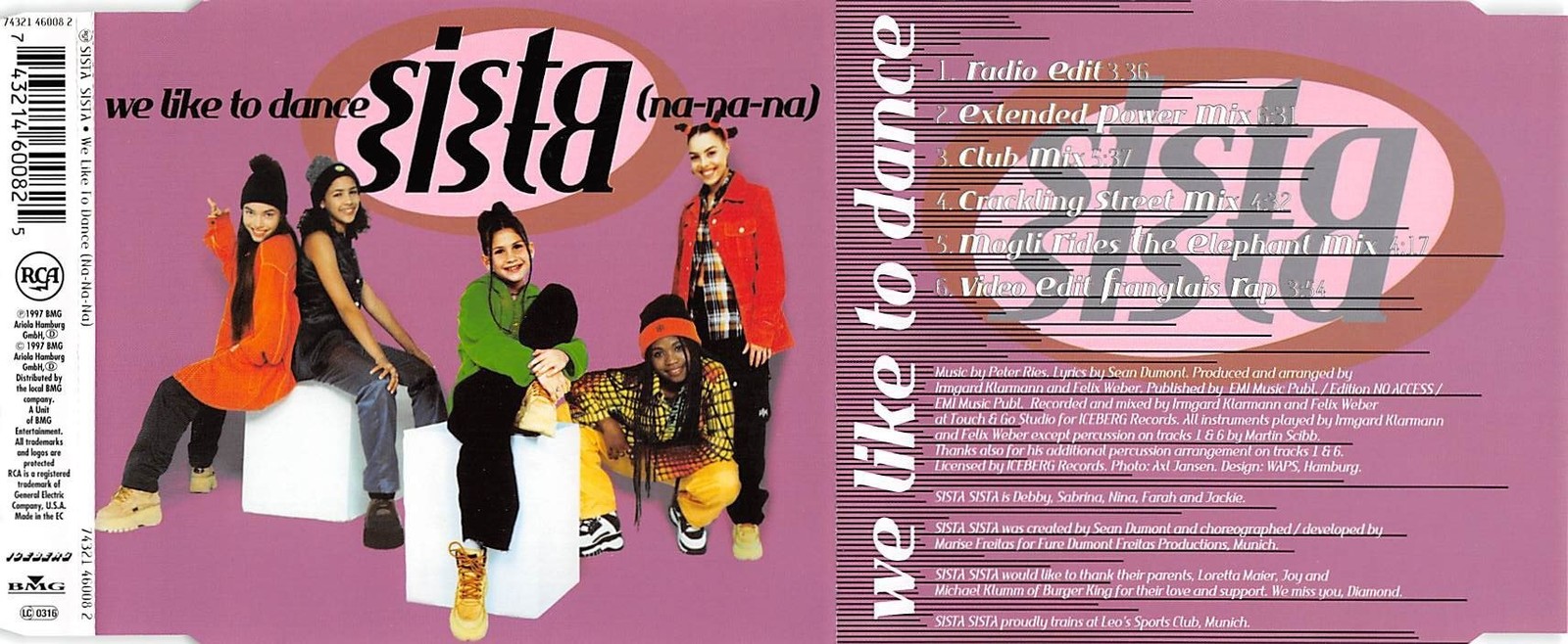 Сестра, Сестра, мы любим танцевать (CD)