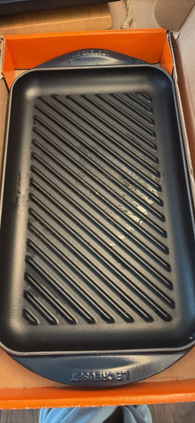 Le Cruset Matte Navy Griddle Pan