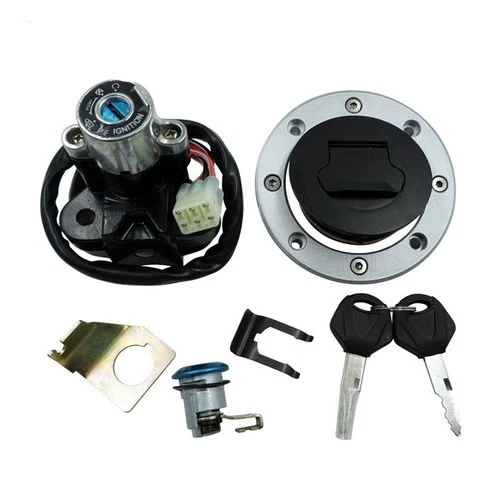 Ignition Switch Fuel Gas Cap For Suzuki GSXR600 GSXR750 GSX1400 GSXR1000