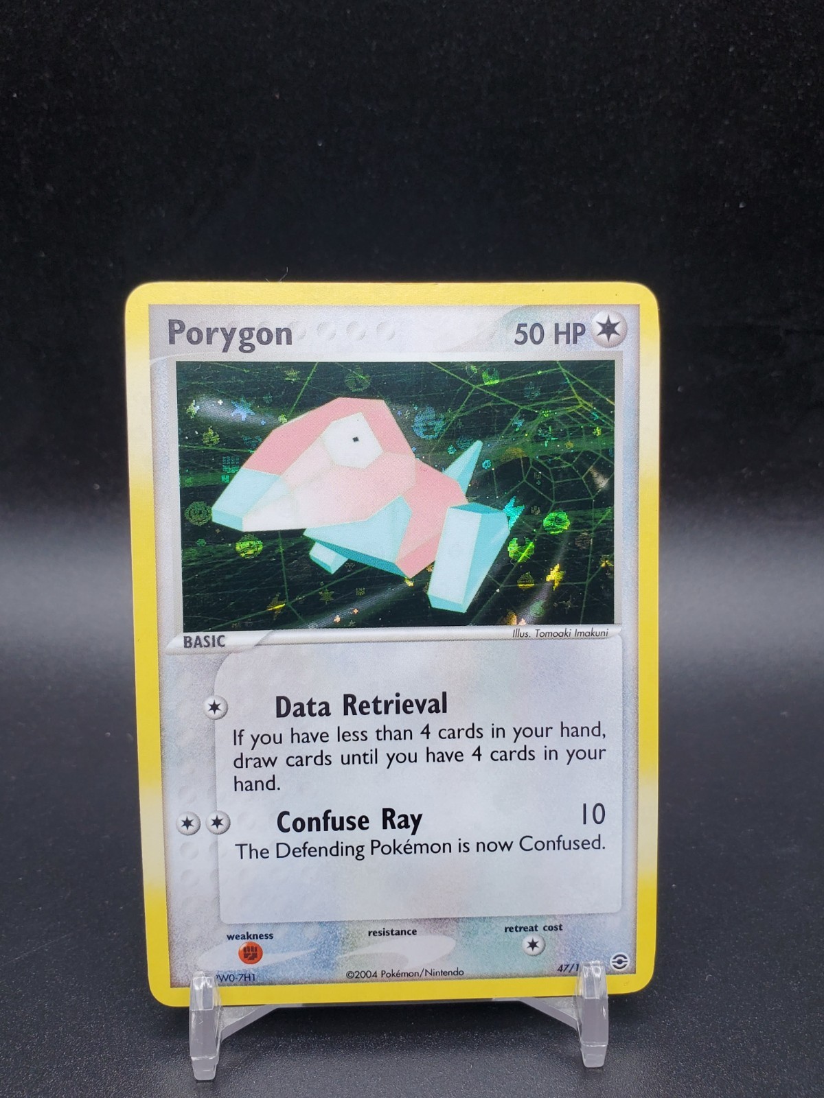Porygon 47/112 FireRed & LeafGreen Reverse Holo LP/NM Pokemon Card 