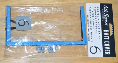 6th sense bait cover 21x11cm 8.25'' x 4.33'' protect lures hooks swimbaits etc...