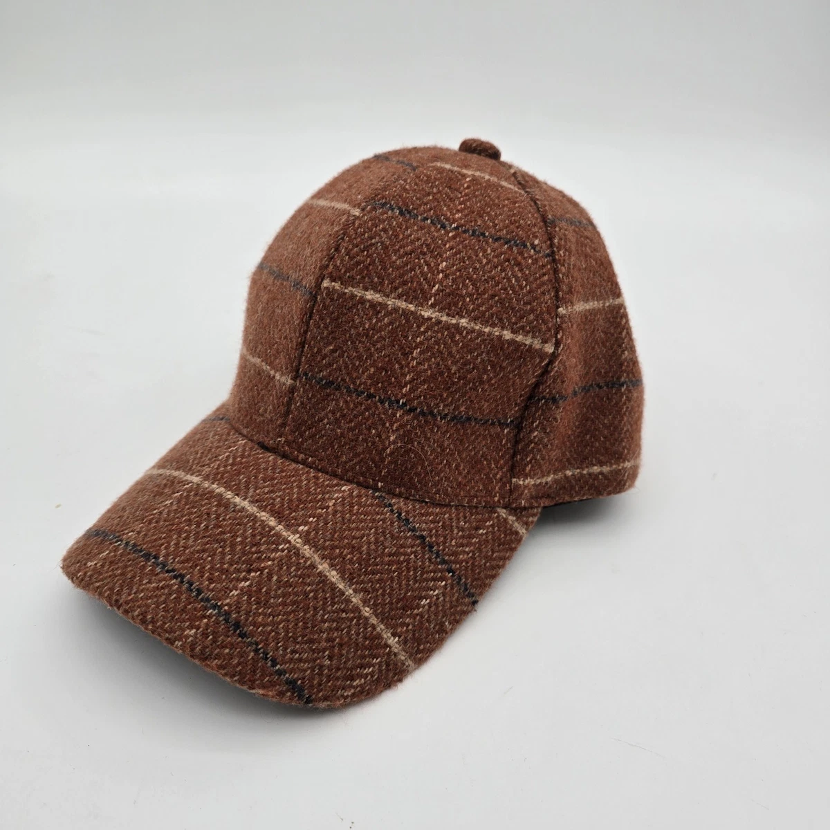 Anthropologie Checkered Black and Tan Hat The 16 Best Anthropologie Hats For A Trendy Touch main image 3