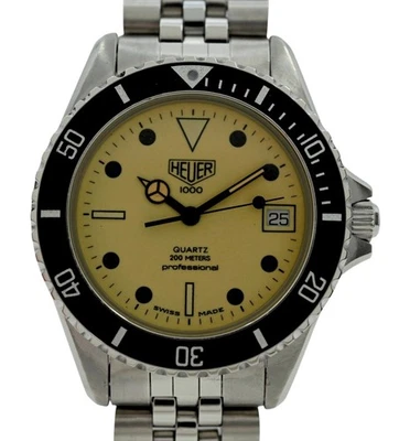 TAG Heuer 1000 Polished Case Diver Wristwatches for sale | eBay