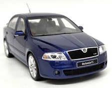 Otto 1/18 Skoda Octavia RS 2.0 TFSI Race Blue Metallic '06 Resin Scale Model Car