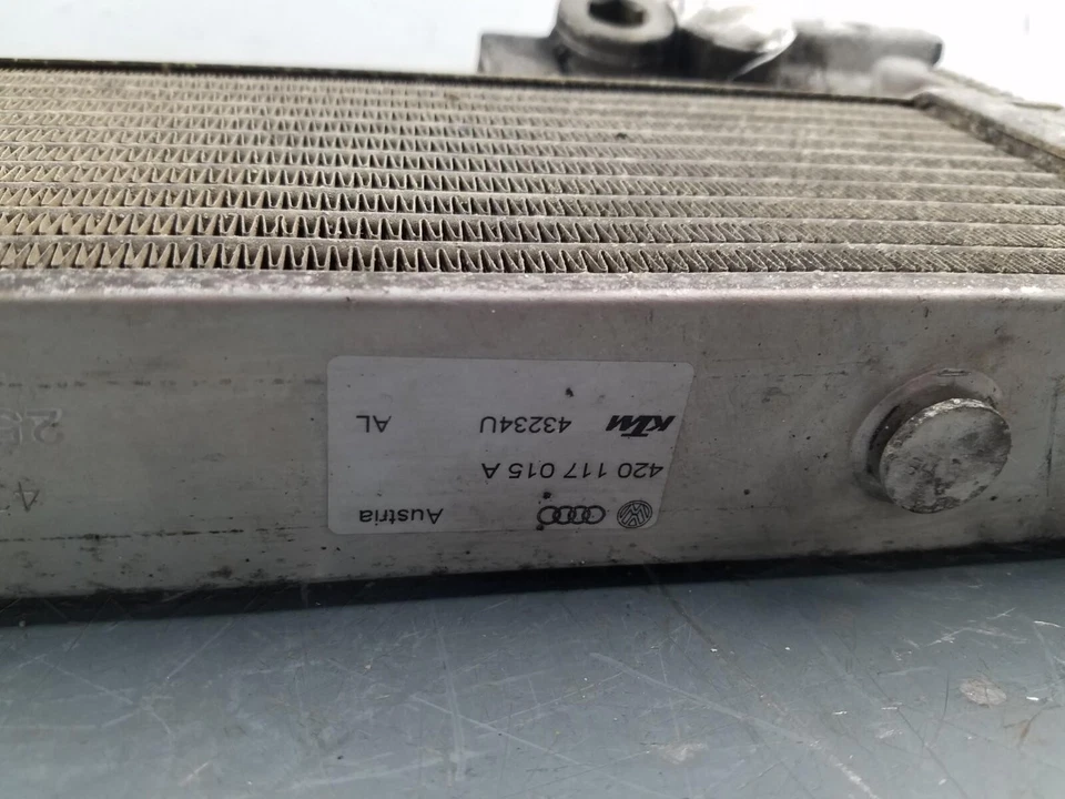 2010 Audi R8 Spyder V10 Left Rear Engine Oil Cooler -** #0644 X6 - Image 4 of 4