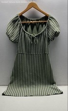 Madewell Jacquard Puff-Sleeve Mini Dress Size S