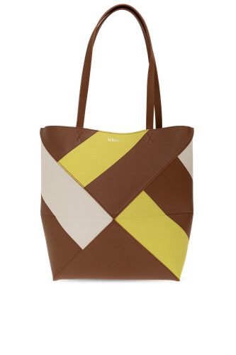 Loewe - Women - 'PUZZLE FOLD GRAPHIC MEDIUM' bag - Multicolour