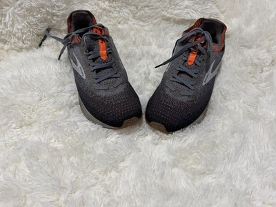 Brooks Levitate 2 Running Sneakers Mens Size-9.5 Knit Gray Orange Shoes Athletic