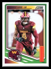 2025 Score #108 Frankie Luvu Washington Commanders