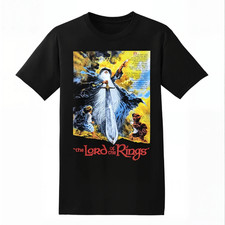 LOTR Lord Of The Rings Vintage Retro Fantasy Graphic Streetwear Tee