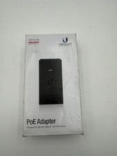 UBIQUITI POWER OVER ETHERNET POE ADAPTER 24V 0.5A NEMA-15 BLACK
