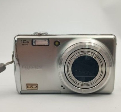 FUJIFILM FinePix F70EXR Silver 10MP 10x Wide Zoom Compact Camera