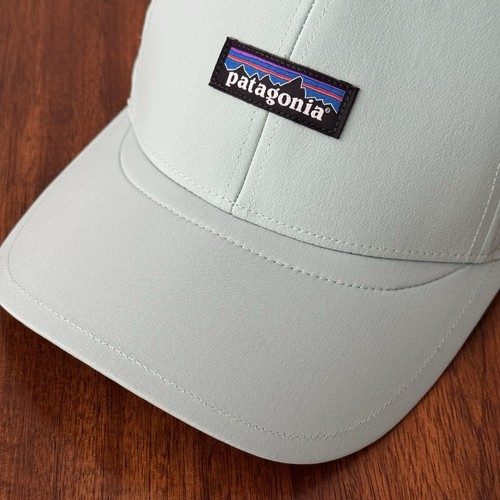 Patagonia Berretto Uomo Airshed Corona Bassa - 33315 - Verde Gesso - Nuovo Con Etichette - Foto 2 di 8