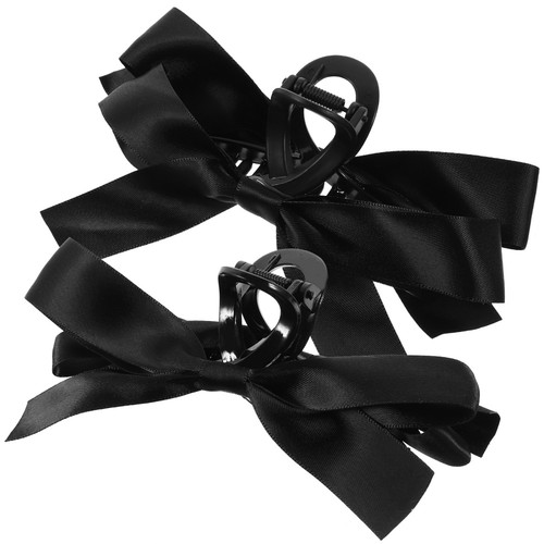 2 Pcs Bow Hairpin Bowknot Clips Bows for Women Girls Accessories - Picture 9 of 12