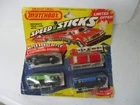 Matchbox Lesney Superfast SPEEDSTICKS 4 Pack Datsun, Galant, RX7, Toyota, card
