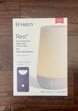 Hatch Rest Baby Sound Machine, Night Light, 2nd Gen, Sleep Trainer, Wifi Connect