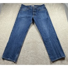 Vintage Levi's 501 Jeans Made USA 1980s 100 Cotton Straight Leg 33x30 Denim