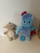 Makka Pakka & Dancing Iggle Piggle Soft Toy In the Night Garden Tested Working