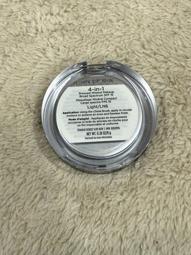 PUR Beauty 4-in-1 Pressed Mineral Makeup Powder Light LN6 SPF 15 Full Size BNIB - Picture 5 of 5