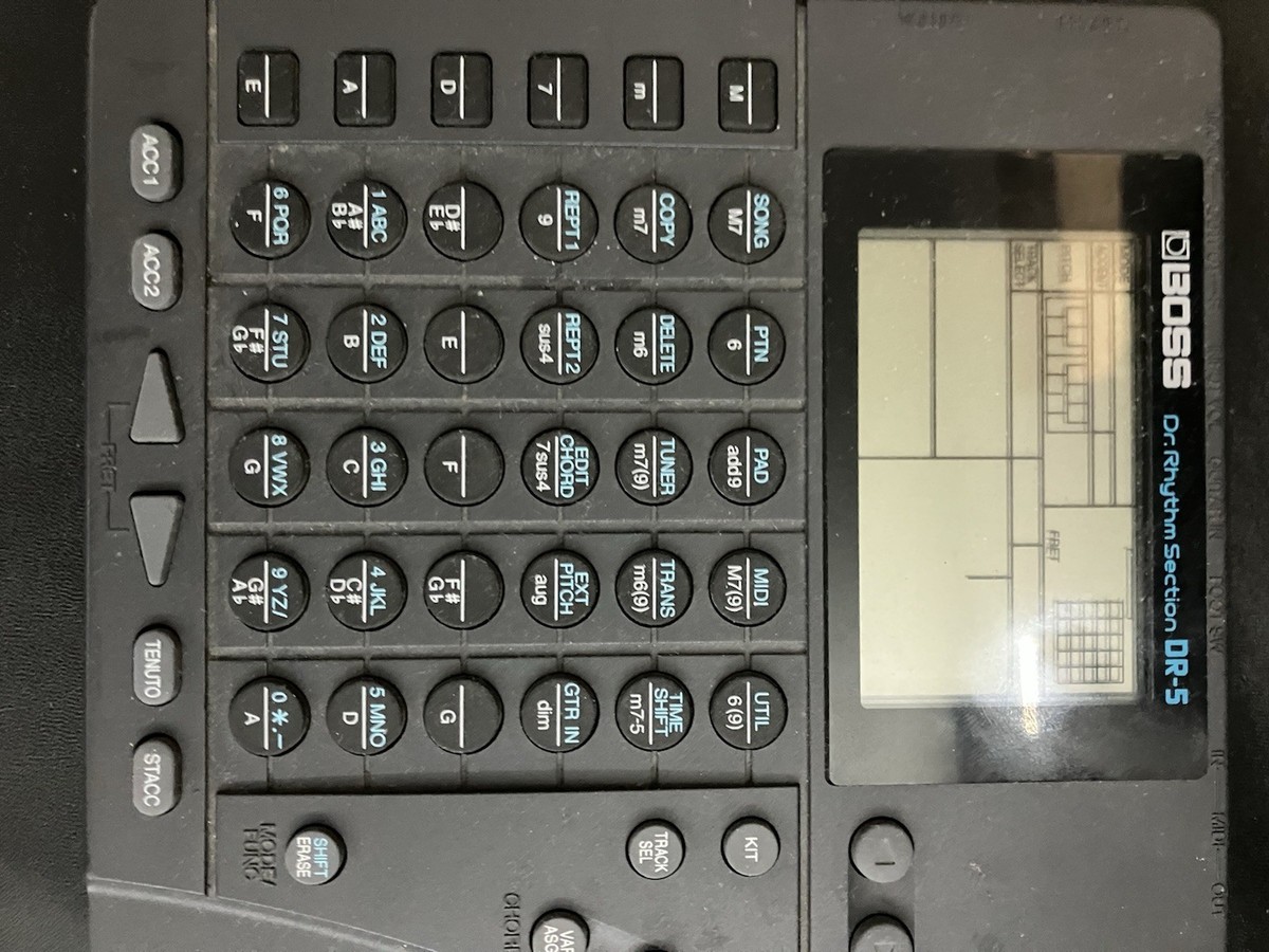 Boss DR-5 Dr. Rhythm Section Drum Machine (1993, Japan